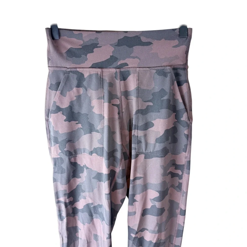 Lululemon Align Jogger Crop 23 Heritage 365 Camo‎ Brown Earth Multi Size 4 Nulu